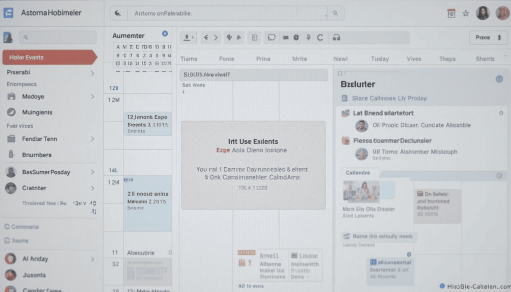 Shared Calendars
