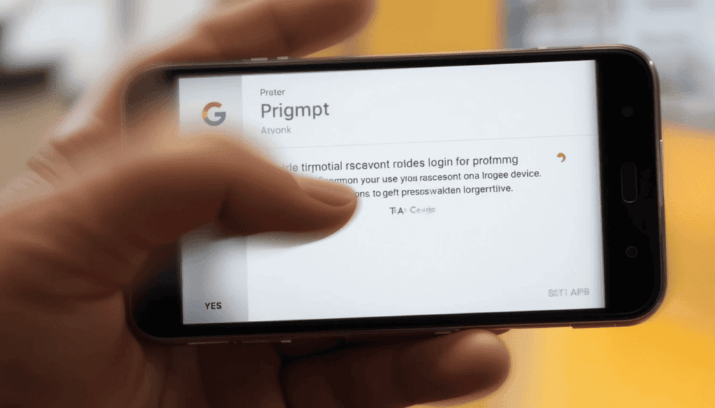 Google Prompt 2FA
