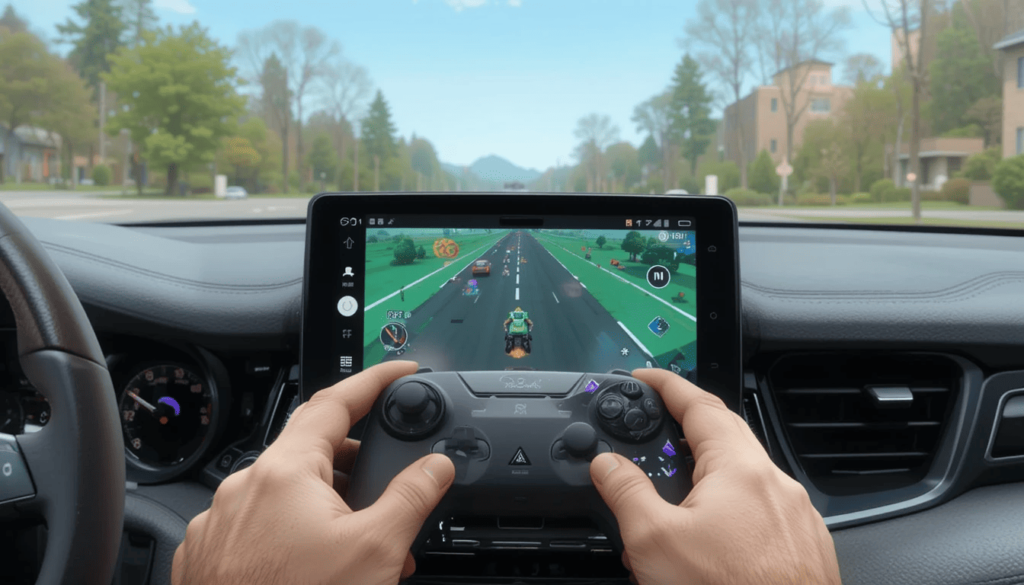 Supports In-Car Gaming