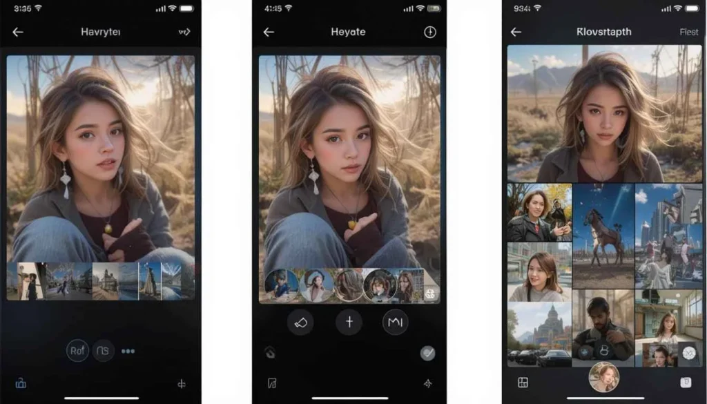 camera gallery redesign
