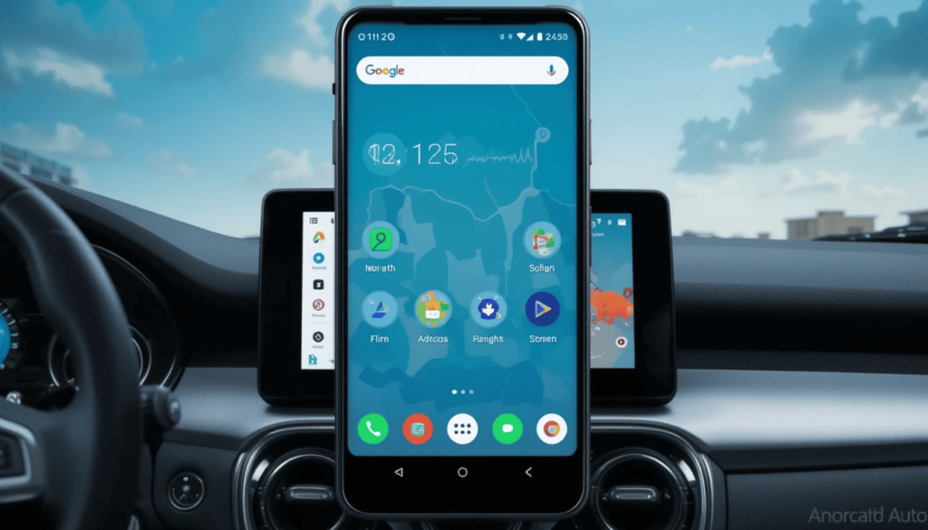 Light Theme Android Auto 14.7