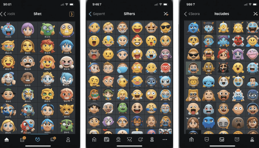GIF & Sticker pickers