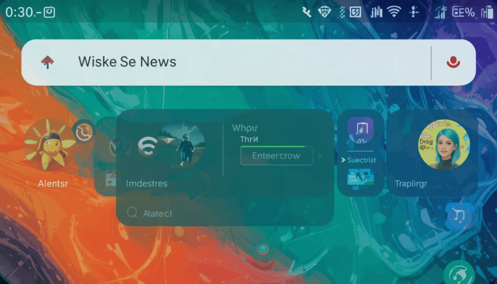 search-status bar bug