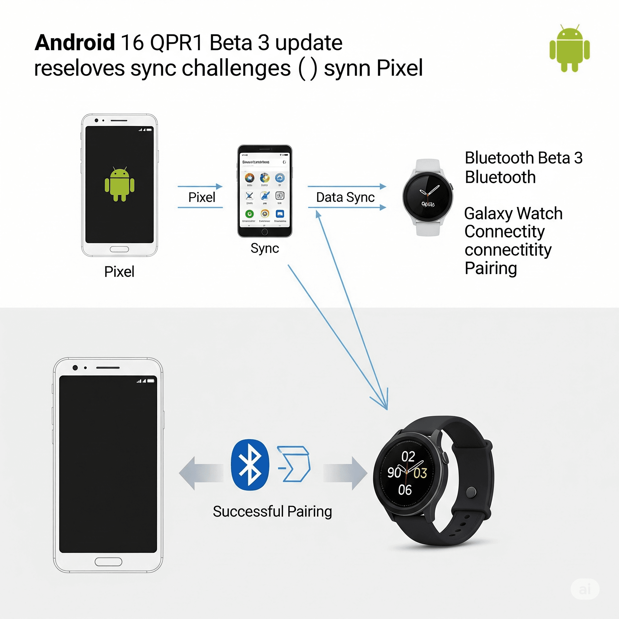 Android Beta 3 Addresses Galaxy Watch connectivity issues Galaxy Watch connectivity issues