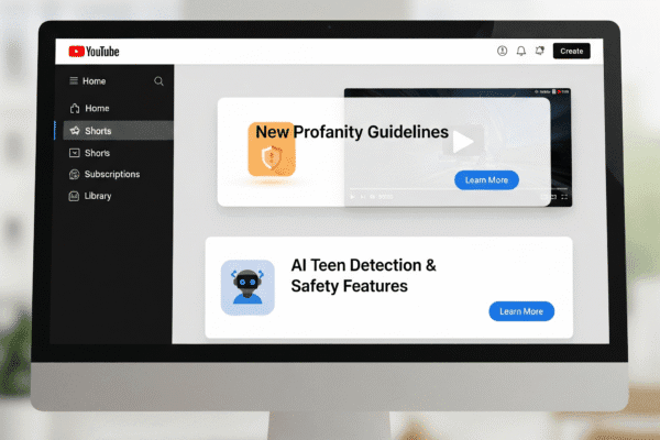 YouTube Rolls Out New Profanity Guidelines & AI Teen Detection AI Teen Detection