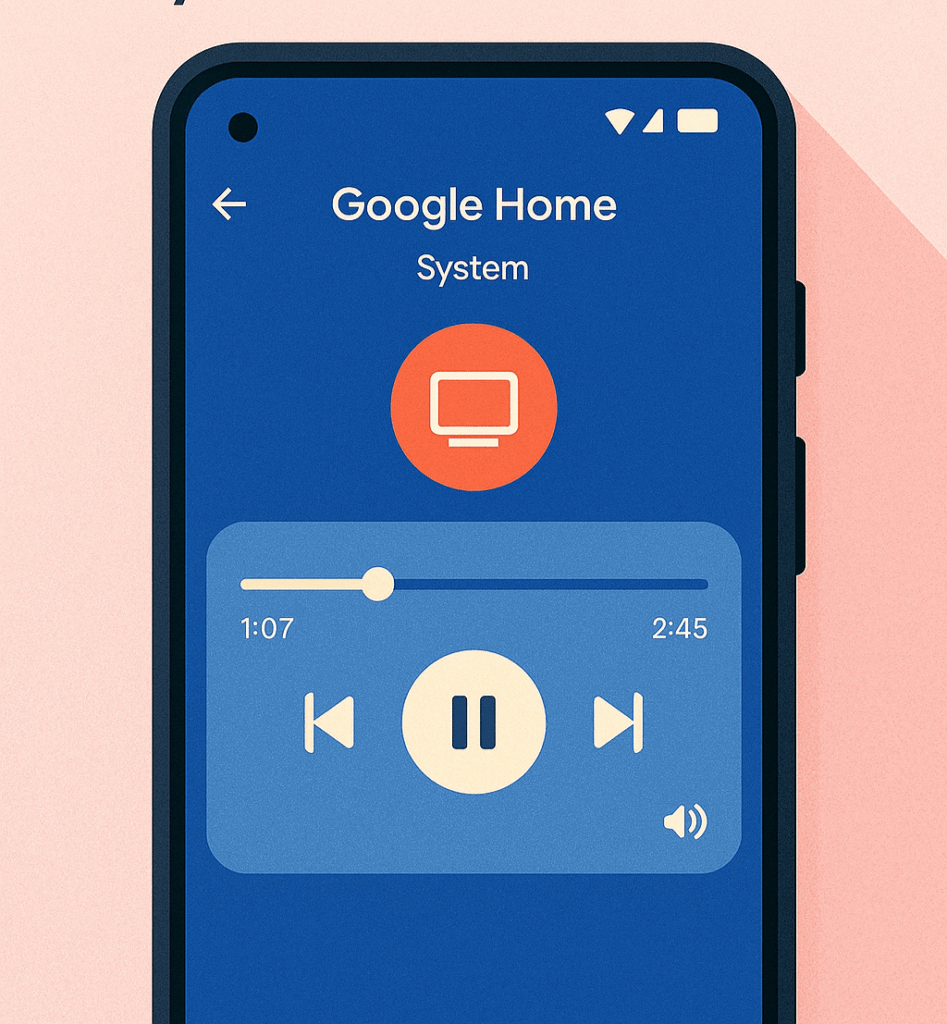 Google Home Media Controller receives a Material 3 Makeover Google Home Media Controller