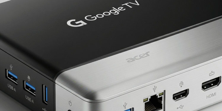 Google TV Box with Multiple Ports