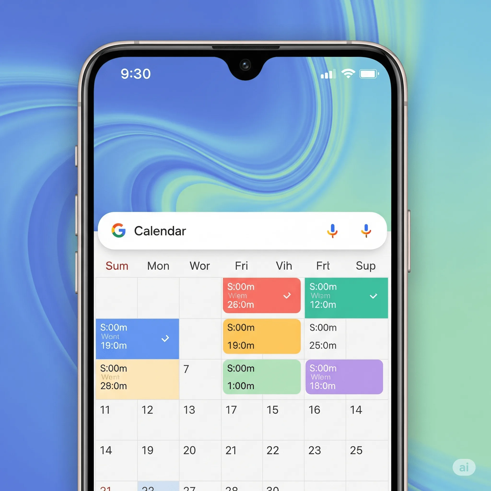 Google Calendar Material 3 Expressive