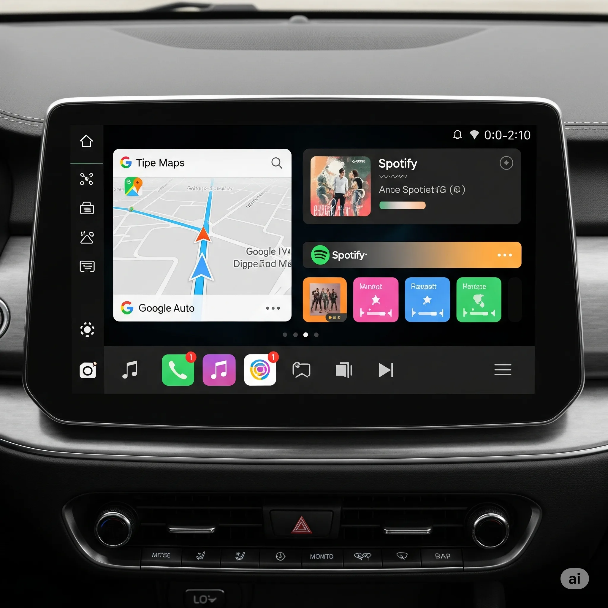 Android Auto Color Accents