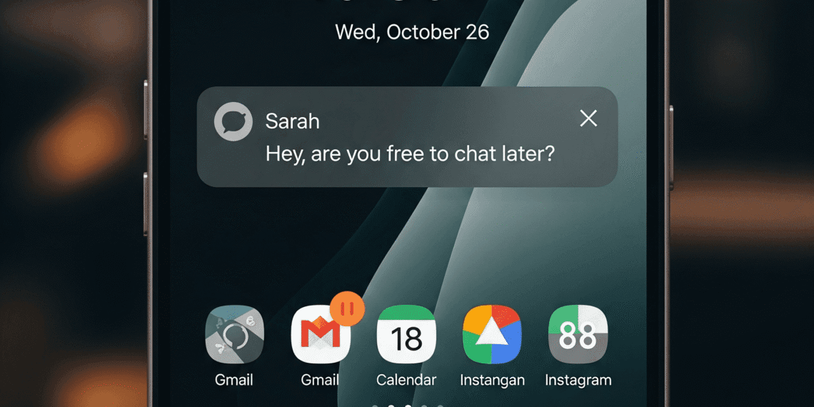 lock screen notifications