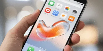 Chrome Liquid Glass