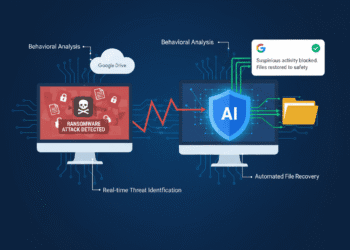 Google Drive AI ransomware detection