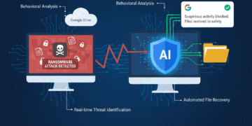 Google Drive AI ransomware detection