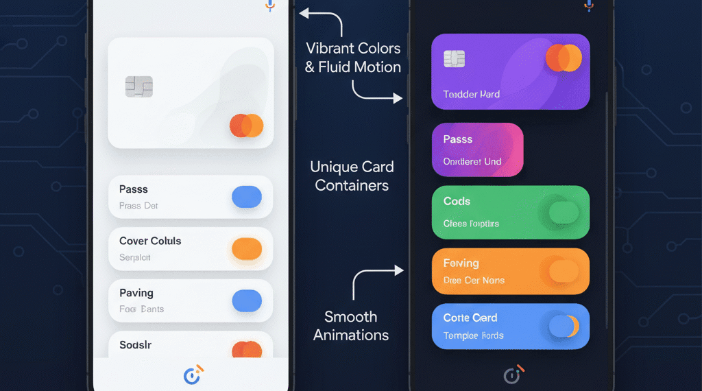 Google Wallet Material 3 redesign