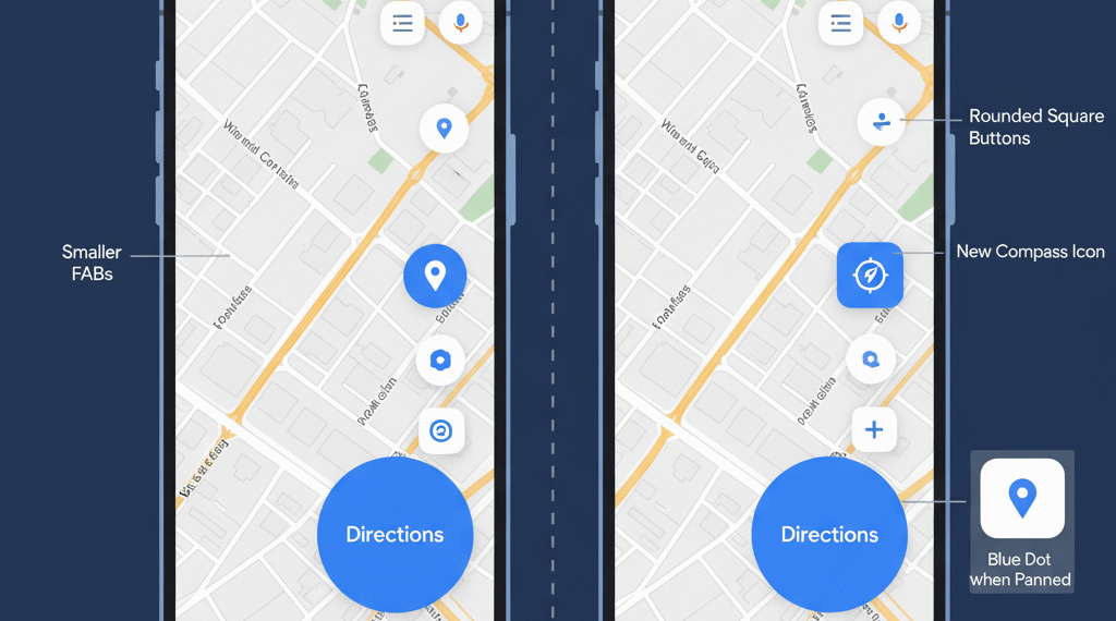 FAB new location button