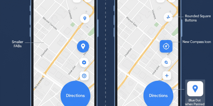 FAB new location button